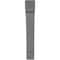 Ekena Millwork 1 3/4"W x 12"D x 12"H Extra Large Olympic Wood Vintage Decor Bracket, Pebble Grey BKTWD01X12X12OLPG - alternate 2
